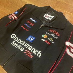 Vintage NASCAR Jacket Dale Earnhardt Goodwrench Racing Size L Womens